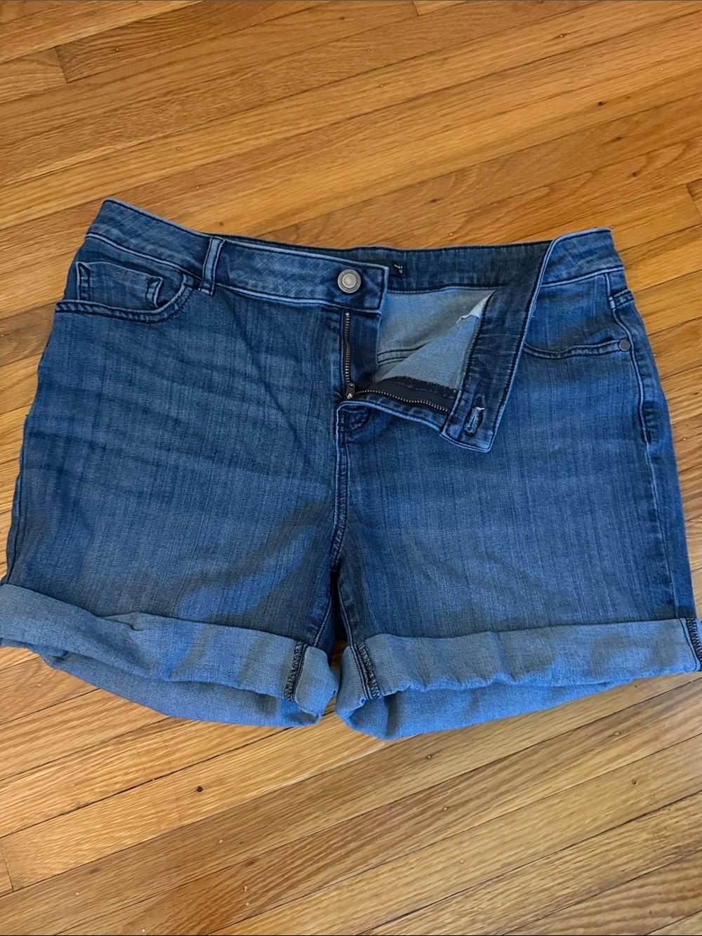 Simply Vera Wang Denim Roll-Cuff Women's Shorts
